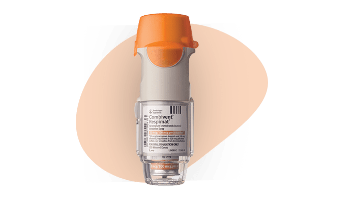 A COMBIVENT RESPIMAT inhaler
